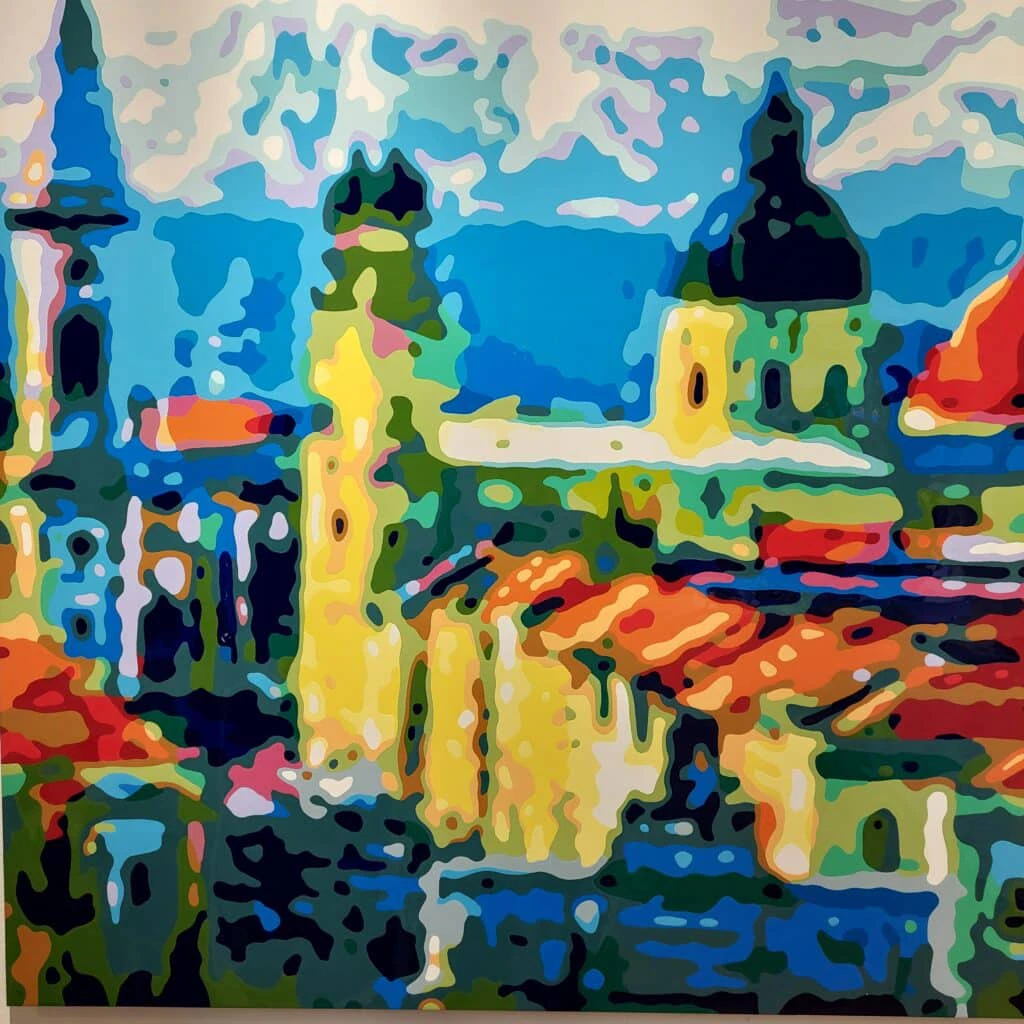 Konrad Winter München, 2025 Autolack auf Aluminium 100 x 110 cm Unikat