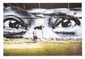 JR Action In Phnom Penh Peng Panh, Kambodscha 70 x 100 cm Original-Farblithografie in 4 Farben Auflage 500 Exemplare signiert und nummeriert