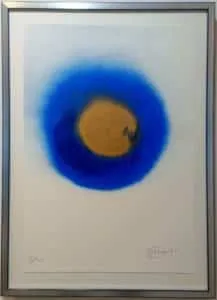 Otto Piene Kokarde am Himmel Siebdruck und Reliefdruck, 2013 Auflage 100 Exe. zzgl. e.a. 57 x 40 cm