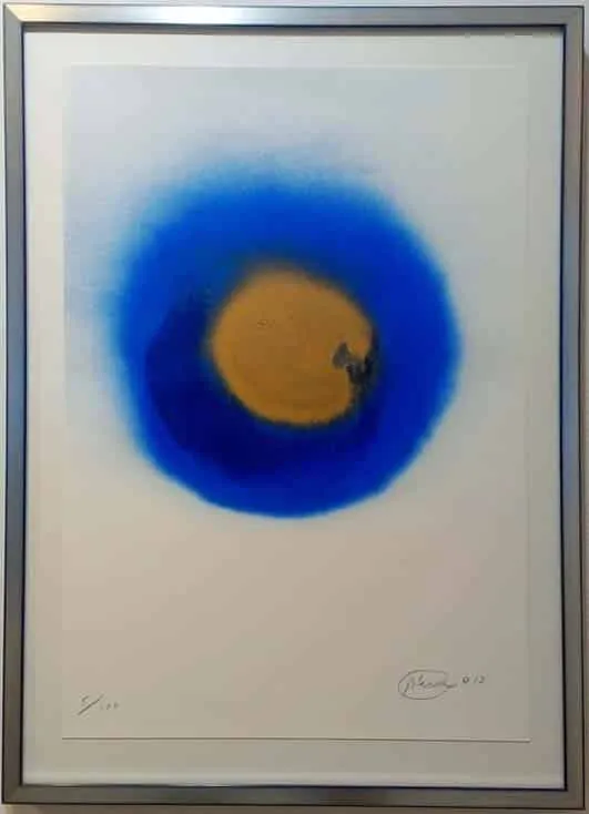 Otto Piene Kokarde am Himmel Siebdruck und Reliefdruck, 2013 Auflage 100 Exe. zzgl. e.a. 57 x 40 cm