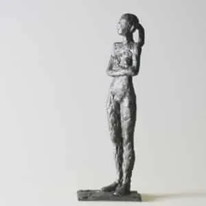 Susanne Kraißer Tänzerin IV Bronze 5,5 x 4 x 16 cm Auflage 18 Ex.