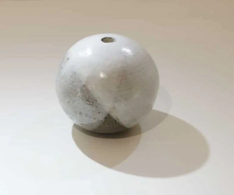 Daisuke Ogura Kugelvase - Weiß