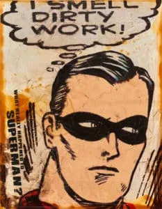 Dirty Work, Öl/Leinwand, 90 x 70 cm, Unikat