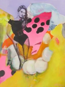 Monika Kaiblinger 93 50 85 Acryl auf Leinwand 160 x 120 cm Unikat