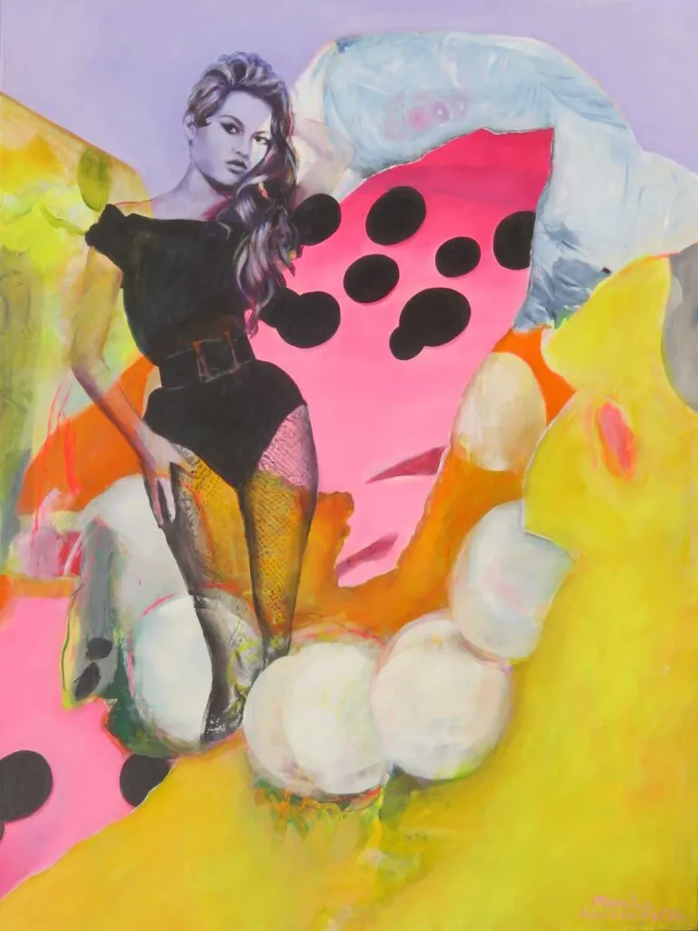 Monika Kaiblinger 93 50 85 Acryl auf Leinwand 160 x 120 cm Unikat