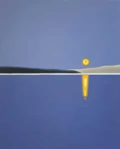 Sun Yun Park Imagiscape, At Night Öl/Leinwand 100 x 80 cm Unikat