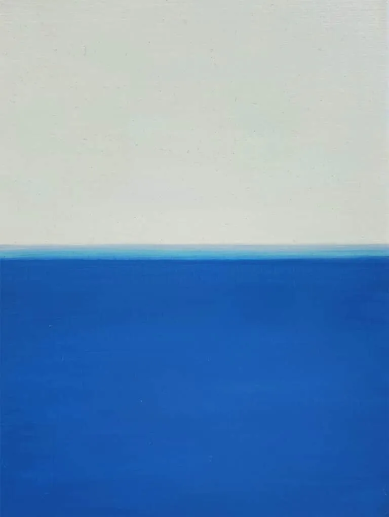 Sun Yun Park Imagiscape, Zen Öl/Leinwand 24 x 180 cm Unikat