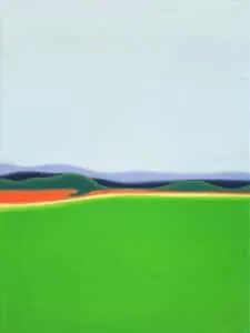 Sun Yun Park Imagiscape, Zen Öl/Leinwand 24 x 180 cm Unikat