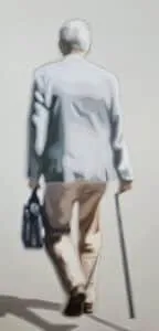 Sun Yun Park Peoplescape, My Habit Öl/Leinwand 200 x 100 cm Unikat