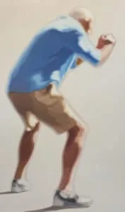 Sun Yun Park Peoplescape, My Love Öl/Leinwand 170 x 100 cm Unikat