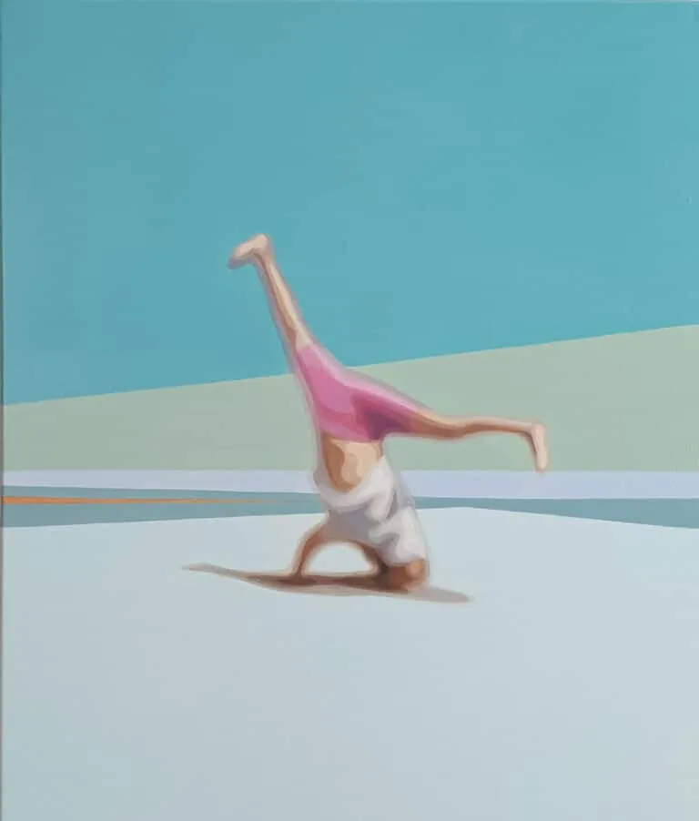 Sun Yun Park Peoplescape, Nr. 10 Öl/Leinwand 70 x 60 cm Unikat