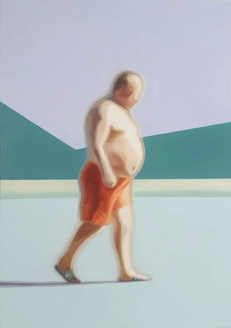 Sun Yun Park Peoplescape, Nr. 7 Öl/Leinwand 70 x 50 cm Unikat