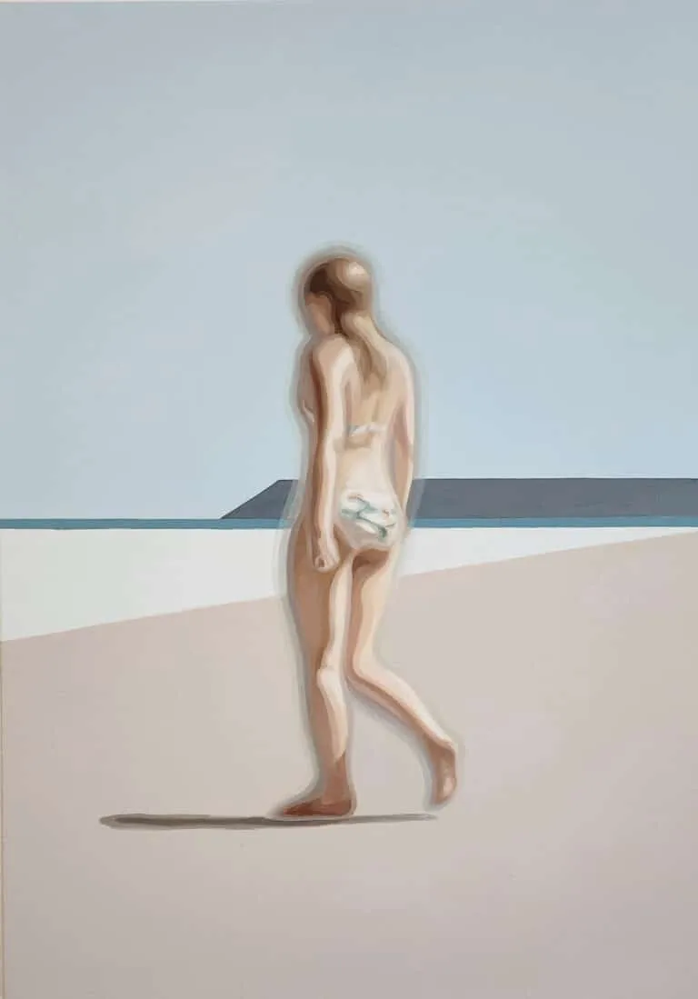 Sun Yun Park Peoplescape, Nr. 8 Öl/Leinwand 70 x 50 cm Unikat