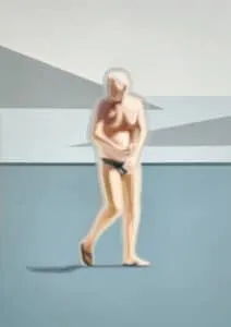 Sun Yun Park Peoplescape, Nr. 9 Öl/Leinwand 70 x 50 cm Unikat