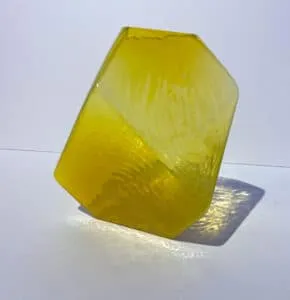 Cornelius Réer Melancholia 2 Vase mit asymmetrischer Grundform Höhe 18 cm