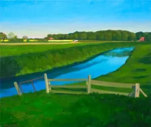 Hermann Reimer Frühling Öl/Leinwand 80 x 95 cm Unikat