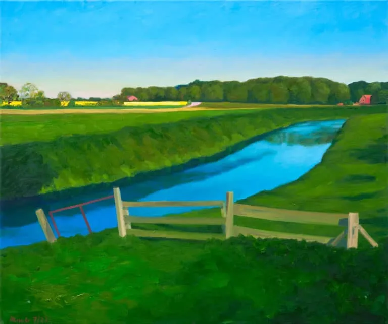 Hermann Reimer Frühling Öl/Leinwand 80 x 95 cm Unikat