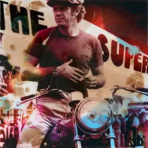 The Super Mixed Media/Leinwand 40 x 40 cm Auflage 49 Exemplare