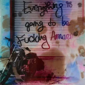 Amazing, Mixed Media/Leinwand, 40 x 40 cm, Auflage 49 Exemplare