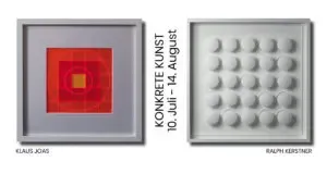 Ausstellung Konkrete Kunst Galerie Kersten Brunnthal 10.7. bis 14.82021