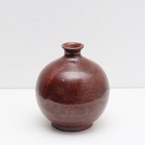 Ogura, Daisuke Daisuke Ogura Vase „Tetsuaka“ 2025 9,5 x 9 cm x 9 cm Glasierte Keramik